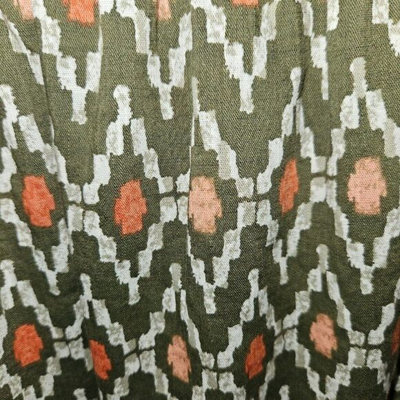 SONOMA GREEN AZTEC GEOMETRIC TANK TOP SIZE XL - Picture 3 of 4